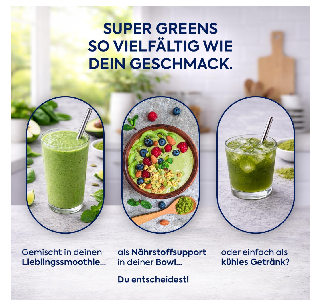 Vital Mikronährstoff Super Greens