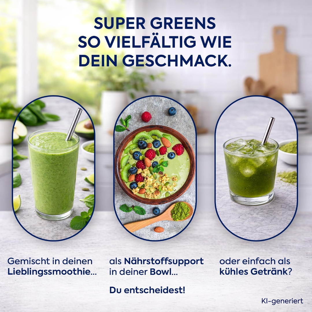 Vital Mikronährstoff Super Greens